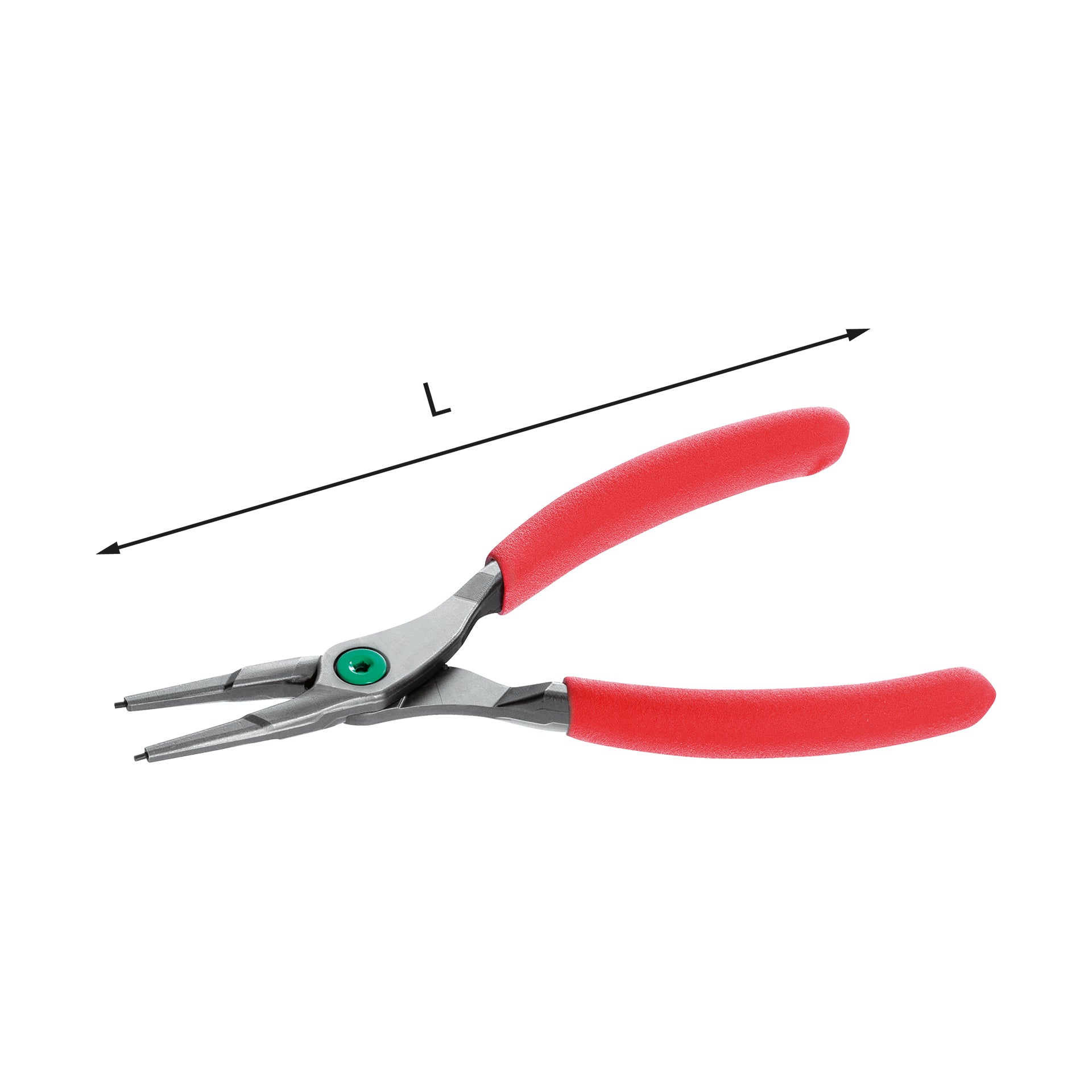 127 N - Straight nose pliers for internal snap rings - Usag 127 N - Straight nose pliers for internal snap rings - Usag